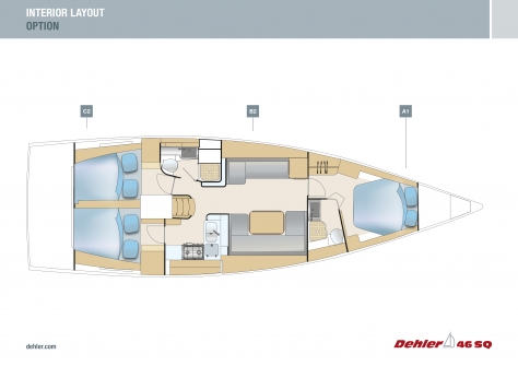 Interior Layout Option B2 C2