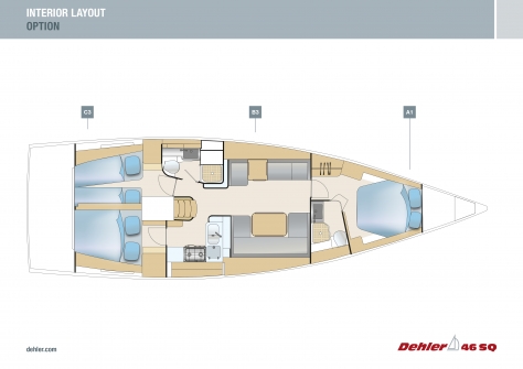 Interior Layout Option B3 C3